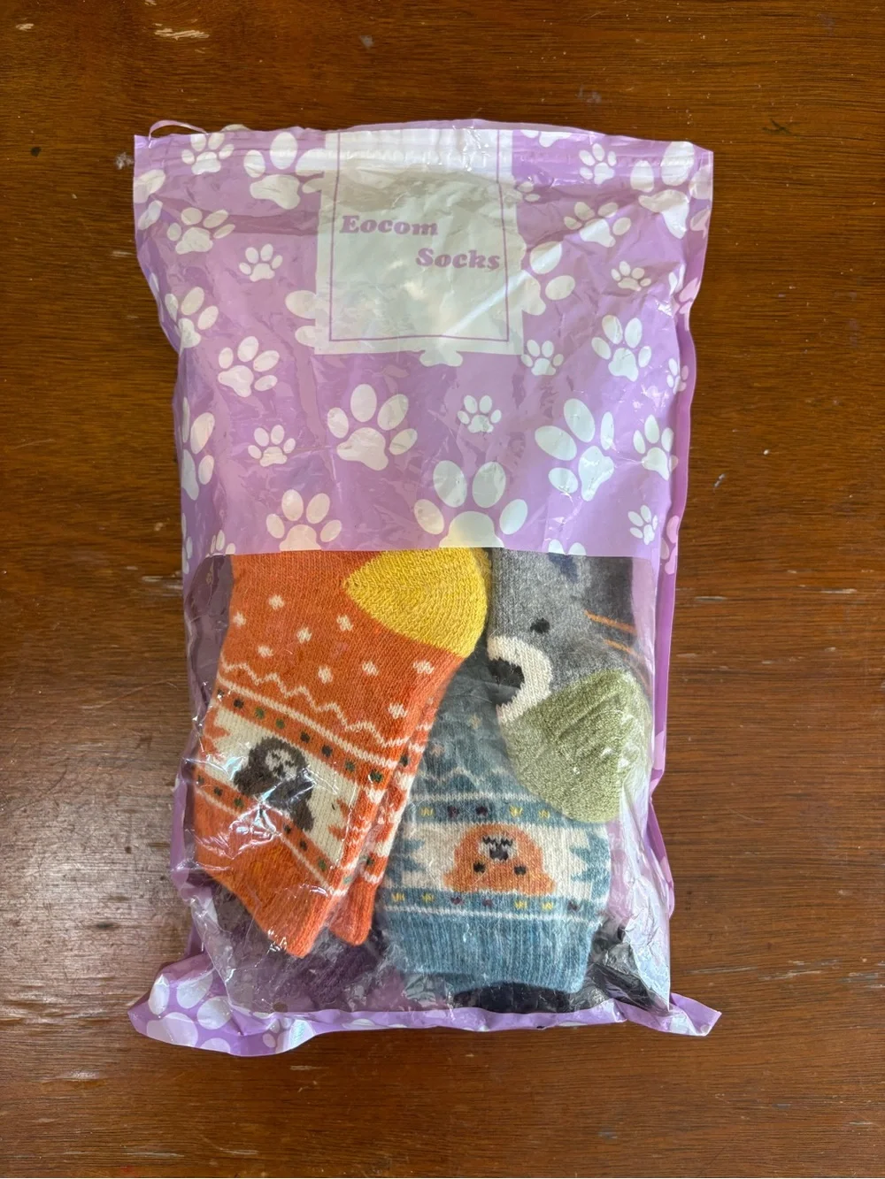 Kids Animal Pattern Cozy Crew Socks - Multi Color Pack